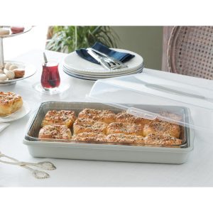 ΔΟΧΕΙΟ ΦΑΓΗΤΟΥ  ΓΥΑΛΙΝΟ ΟΡΘΟΓΩΝΙΟ 1000ml ΜΕ 4 ΑΣΦΑΛΕΙΕΣ ΚΩΔ.46064PF - Image 3