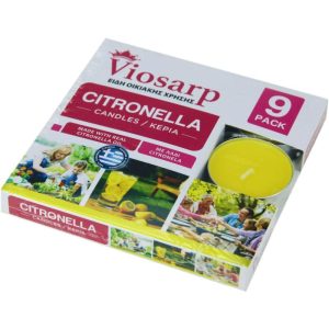 ΚΕΡΙ CITRONELLA ΡΕΣΩ 9ΤΕΜ No60920 - Image 1