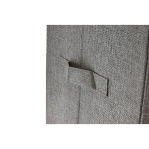 ΚΑΛΑΘΙ ΑΠΛΥΤΩΝ ΥΦΑΣΜΑ 30*40*60CM ΓΚΡΙ Νο25313 - Image 5