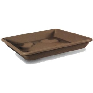 ΠΙΑΤΟ QUADRATO BRONZE 42cm ART.97022 - Image 1