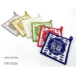 ΠΙΑΣΤΡΑ ΦΟΥΡΝΟΥ ΜΕ ΣΧΕΔΙΟ ΒΑΜΒΑΚΕΡΗ 17χ17cm  ART.565369 - Image 1