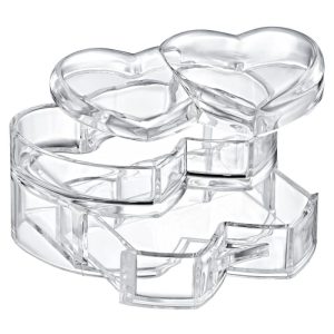 ΘΗΚΗ ORGANIZER ΚΡΥΣΤΑΛΙΖΕ ΚΑΡΔΙΑ ΒΕΕ 6009 - Image 2