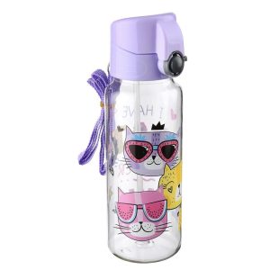 ΜΠΟΥΚΑΛΙ ΝΕΡΟΥ 500 ML ΠΛΑΣΤΙΚΟ ΜΕ ΚΑΛΑΜΑΚΙ ΚΑΙ ΑΣΦΑΛΕΙΑ TP610 - Image 2