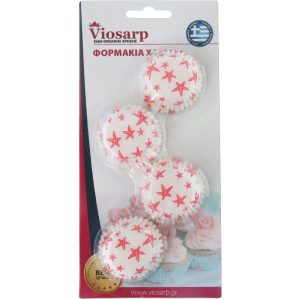 ΦΟΡΜΑΚΙΑ ΧΑΡΤΙΝΑ ΣΤΡΟΓΓΥΛΑ MINI ΜΕ ΣΧΕΔΙΟ 120ΤΜΧ VC1387 - Image 1