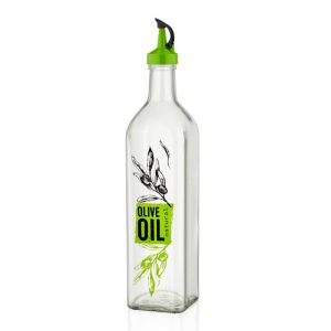 ΛΑΔΙΚΟ ΓΥΑΛΙΝΟ ΤΕΤΡΑΓΩΝΟ ΜΕ ΕΛΙΑ No200 750ml - Image 1