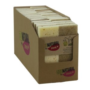 ΣΦΟΥΓΓΑΡΙ ΠΙΑΤΩΝ ΣΕΤ 2 ΤΜΧ 10x7cm ECO NATURAL No 030200 - Image 2