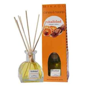 ΑΡΩΜΑΤΙΚΟ ΧΩΡΟΥ ΜΕ STICKS MIKADO CANELA & NARANJA 100 ml - Image 1