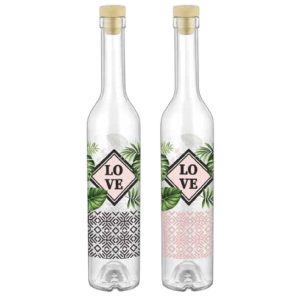 ΛΑΔΙΚΟ - ΜΠΟΥΚΑΛΙ ΓΥΑΛΙΝΟ 151414 /152021 500 ml ETHNIC ΣΧΕΔΙΟ - Image 1