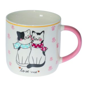 ΚΟΥΠΑ ΚΕΡΑΜΙΚΗ CUTE CATS L 9.3x9.2cm VC2963 VIOSARP - Image 3