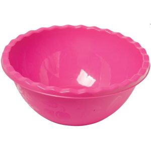 ΛΕΚΑΝΗ ΣΤΡΟΓΓΥΛΗ ΣΧΕΔΙΟ ΛΟΥΛΟΥΔΙ 4,7L 19x14cm Νο721 VIOSARP - Image 1