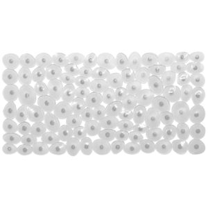 ΤΑΠΕΤΟ ΜΠΑΝΙΟΥ ΟΡΘΟΓΩΝΙΟ ΔΙAΦΑΝΟ PEBBLE VC076 70x40cm - Image 2