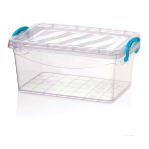 ΚΟΥΤΙ ΑΠΟΘΗΚΕΥΣΗΣ ΜΕ 2 ΑΣΦΑΛΕΙΕΣ Μ-407 8,5L 37x25x15cm VIOSARP - Image 1