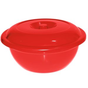 ΛΕΚΑΝΗ ΜΕ ΚΑΠΑΚΙ ΣΤΡΟΓΓΥΛΗ 8L 39x20cm VIOSARP - Image 1