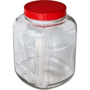 ΒΑΖΟ ΓΥΑΛΙΝΟ ΤΕΤΡΑΓΩΝΟ 4,45L FY2123A - Image 1