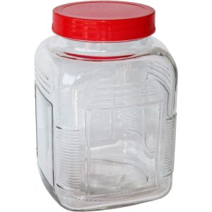 ΒΑΖΟ ΓΥΑΛΙΝΟ ΤΕΤΡΑΓΩΝΟ 1,95L FY2123C - Image 1