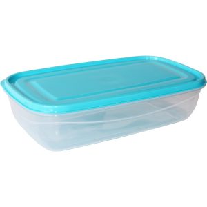ΦΑΓΗΤΟΔΟΧΕΙΟ SOFT & LOCK ΟΡΘΟΓΩΝΙΟ 1,8L 26x15x7cm Μ-016 VIOSARP - Image 1