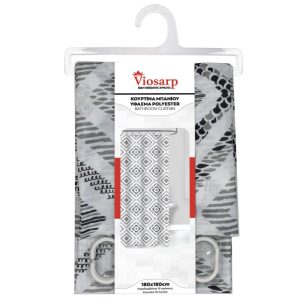 ΚΟΥΡΤΙΝΑ ΜΠΑΝΙΟΥ ΥΦΑΣΜΑ POLYESTER VC901-1 180x180cm - Image 5