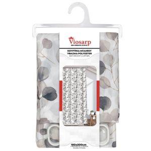 ΚΟΥΡΤΙΝΑ ΜΠΑΝΙΟΥ ΥΦΑΣΜΑ POLYESTER VC901-2 180x200cm (ΜxY) - Image 7
