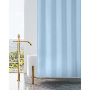 ΚΟΥΡΤΙΝΑ ΜΠΑΝΙΟΥ ΥΦΑΣΜΑ Α ΠΟΙΟΤΗΤΑ VC903-1 180x180cm ΜΟΝΟΧΡΩΜΗ - Image 7