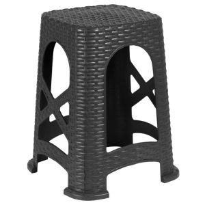 ΣΚΑΜΠΟ RATTAN ΤΕΤΡΑΓΩΝΟ 35,5x35,5x45cm No17295 - Image 1