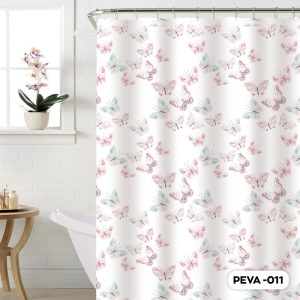 ΚΟΥΡΤΙΝΑ ΜΠΑΝΙΟΥ PEVA 180x200cm (ΜxY) ΜΕ ΣΧΕΔΙΟ - Image 8