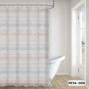 ΚΟΥΡΤΙΝΑ ΜΠΑΝΙΟΥ PEVA 180x200cm (ΜxY) ΜΕ ΣΧΕΔΙΟ - Image 12