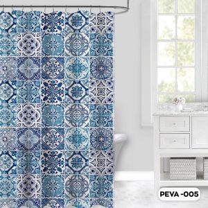 ΚΟΥΡΤΙΝΑ ΜΠΑΝΙΟΥ PEVA 180x200cm (ΜxY) ΜΕ ΣΧΕΔΙΟ - Image 17