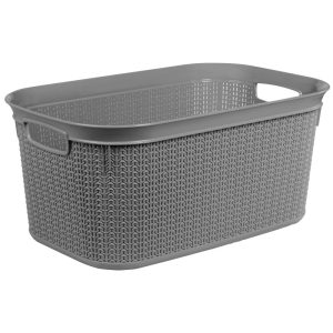 ΚΑΛΑΘΙ ΡΟΥΧΩΝ M-076 ΚΝΙΤ 27L 50,5x33,5x23,5cm - Image 3