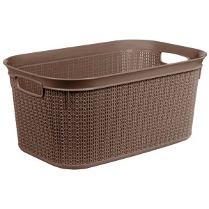 ΚΑΛΑΘΙ ΡΟΥΧΩΝ M-076 ΚΝΙΤ 27L 50,5x33,5x23,5cm - Image 5