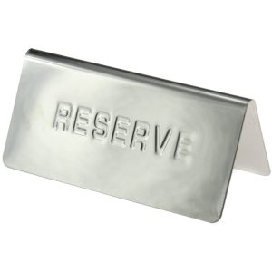 ΠΙΝΑΚΑΣ ΑΝΟΞΕΙΔΩΤΟΣ RESERVE Νο 903 - Image 1