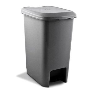 ΚΑΔΟΣ ΑΠΟΡΡΙΜΜΑΤΩΝ ΜΕ ΠΕΝΤΑΛ ΠΛΑΣΤΙΚΟΣ SLIM 25L 38,5x27,5x47,5cm M-1054 VIOSARP - Image 2