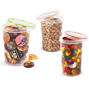 ΦΑΓΗΤΟΔΟΧΕΙΟ TWIST ΣΤΡΟΓΓΥΛΟ 600ml 9,2x15cm Μ-766 VIOSARP - Image 2