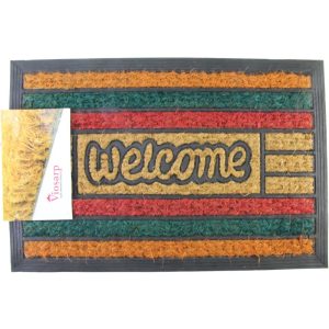 ΠΑΤΑΚΙ 40x60xcm FDR-788 ΧΟΡΤΟΥ ΜΕ ΛΑΣΤΙΧΟ WELCOME - Image 1