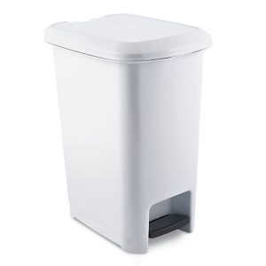 ΚΑΔΟΣ ΑΠΟΡΡΙΜΜΑΤΩΝ ΜΕ ΠΕΝΤΑΛ ΠΛΑΣΤΙΚΟΣ SLIM 40L 44,5x31x55,5cm M-1056 VIOSARP - Image 1