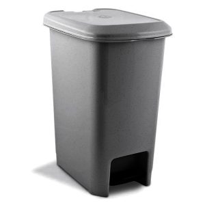 ΚΑΔΟΣ ΑΠΟΡΡΙΜΜΑΤΩΝ ΜΕ ΠΕΝΤΑΛ ΠΛΑΣΤΙΚΟΣ SLIM 40L 44,5x31x55,5cm M-1056 VIOSARP - Image 2
