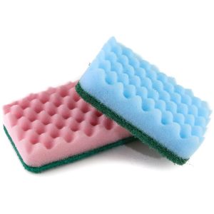ΣΦΟΥΓΓΑΡΙ ΣΕ ΣΤΑΝΤ ΣΕΤ 2 ΤΜΧ ΧΡΩΜΑΤΙΣΤΟ 10x7x3cm VC1596 - Image 2