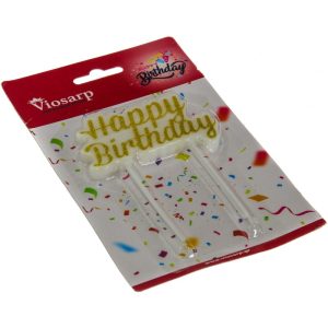 ΚΕΡΙ PARTY ΣΧΕΔΙΟ HAPPY BIRTHDAY GLITTER VC1931 - Image 1
