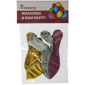 ΜΠΑΛΟΝΙΑ PARTY ΜΕΤΑΛΙΖΕ 6ΤΜΧ VC951-6 - Image 1