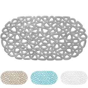 ΤΑΠΕΤΟ ΜΠΑΝΙΟΥ ΟΒΑΛ PEBBLE VC2075 70x40cm - Image 1
