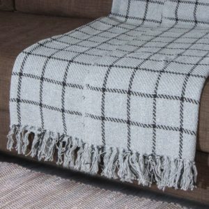 ΡΙΧΤΑΡΙ ΒΑΜΒΑΚΕΡΟ COTTON ΚΑΡΟ 130x170cm Νο31420 - Image 4