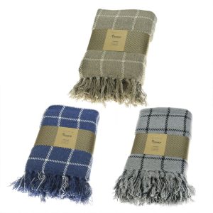ΡΙΧΤΑΡΙ ΒΑΜΒΑΚΕΡΟ COTTON ΚΑΡΟ 230x170cm Νο31437 - Image 5