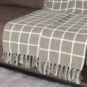 ΡΙΧΤΑΡΙ ΒΑΜΒΑΚΕΡΟ COTTON ΚΑΡΟ 270x170cm Νο31444 - Image 4