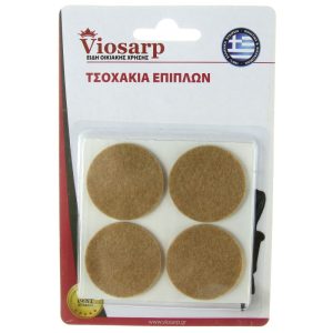 ΤΣΟΧΑΚΙΑ ΣΤΡΟΓΓΥΛΑ 4 ΤΜΧ VC1187-3 VIOSARP - Image 1