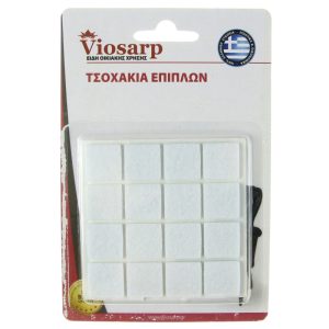 ΤΣΟΧΑΚΙΑ ΤΕΤΡΑΓΩΝΑ 16 ΤΜΧ VC1188-1 VIOSARP - Image 1
