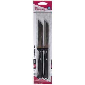 ΜΑΧΑΙΡΙ ΤΥΠΟΥ ΞΥΛΟ ΠΡΙΟΝΩΤΟ ΣΕΤ 2 ΤΜΧ 19cm Νο33004 - DT1124K - Image 1
