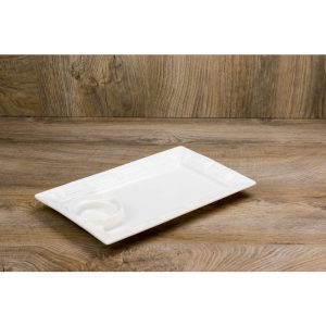 ΠΙΑΤΕΛΑ ΚΕΡΑΜΙΚΗ ΜΕ DIP 30.3x18.2x3cm No121876s - Image 2