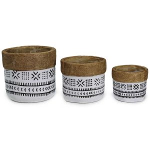 ΓΛΑΣΤΡΑ ΚΕΡΑΜΙΚΗ ΣΧΕΔΙΟ ETHNIC ROPE 10.5x10.5x9.5cm - Image 4