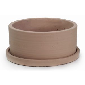 ΓΛΑΣΤΡΑ ΚΕΡΑΜΙΚΗ ΜΕ ΠΙΑΤΟ ΣΧΕΔΙΟ STONE 17x17x7cm - Image 1