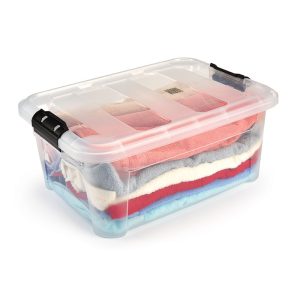 ΚΟΥΤΙ ΑΠΟΘΗΚΕΥΣΗΣ ΔΙΑΦΑΝΟ NEW GEN M-1803 25L 48,5x36,5x21,5cm VIOSARP - Image 1
