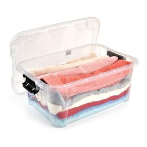 ΚΟΥΤΙ ΑΠΟΘΗΚΕΥΣΗΣ ΔΙΑΦΑΝΟ NEW GEN M-1803 25L 48,5x36,5x21,5cm VIOSARP - Image 4